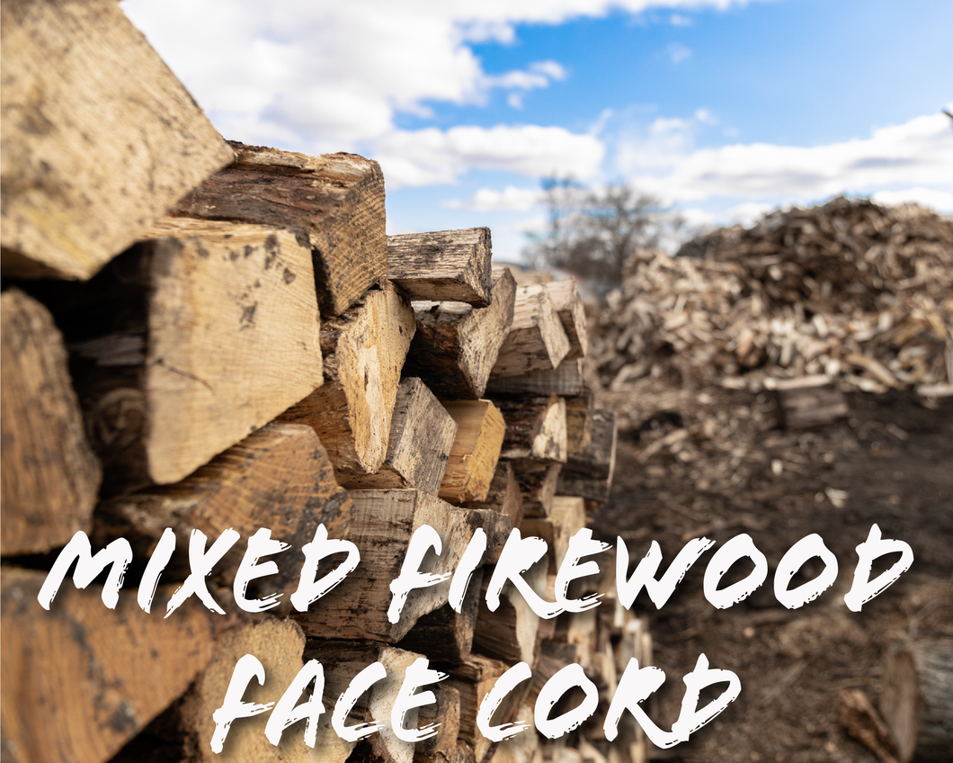 Hickory Firewood Face Cord